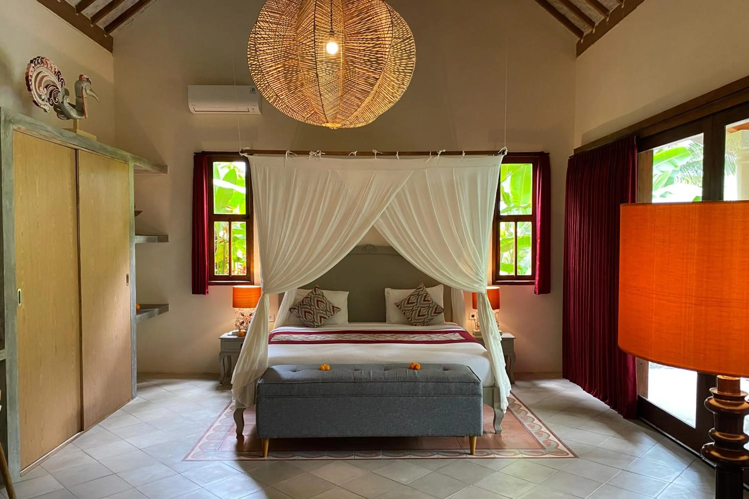 Bed in Darmada Eco Resort