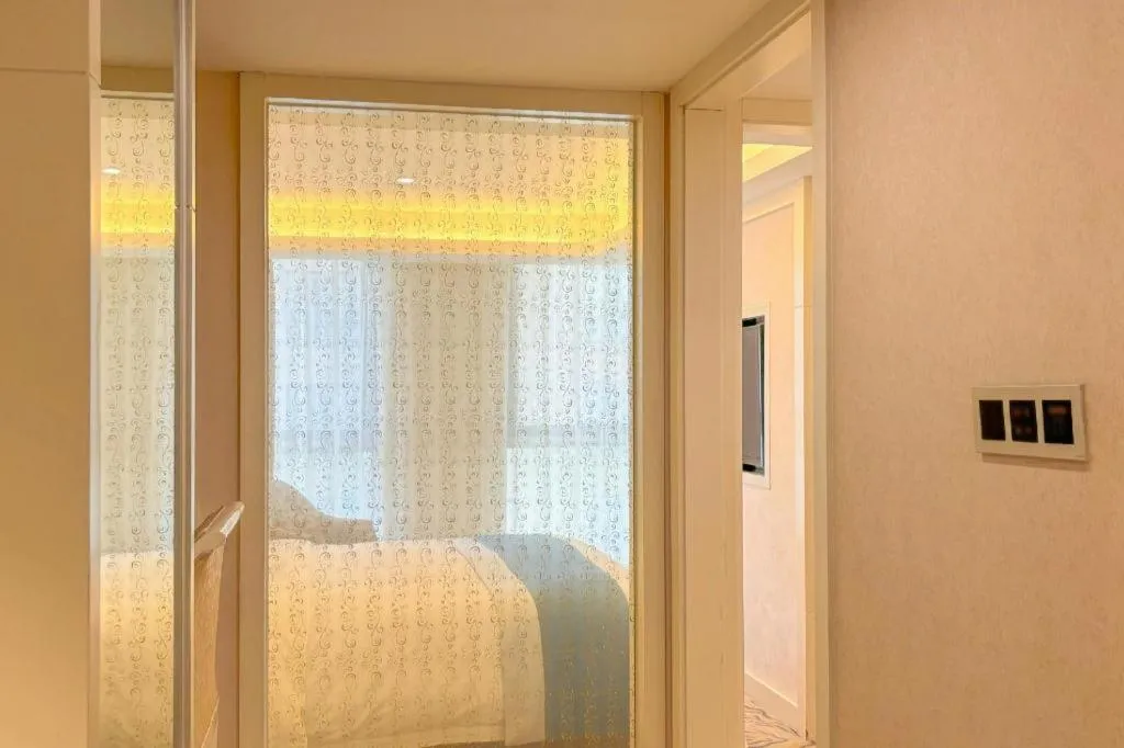 Bed in Xian Qujiang Yinzuo Hotel