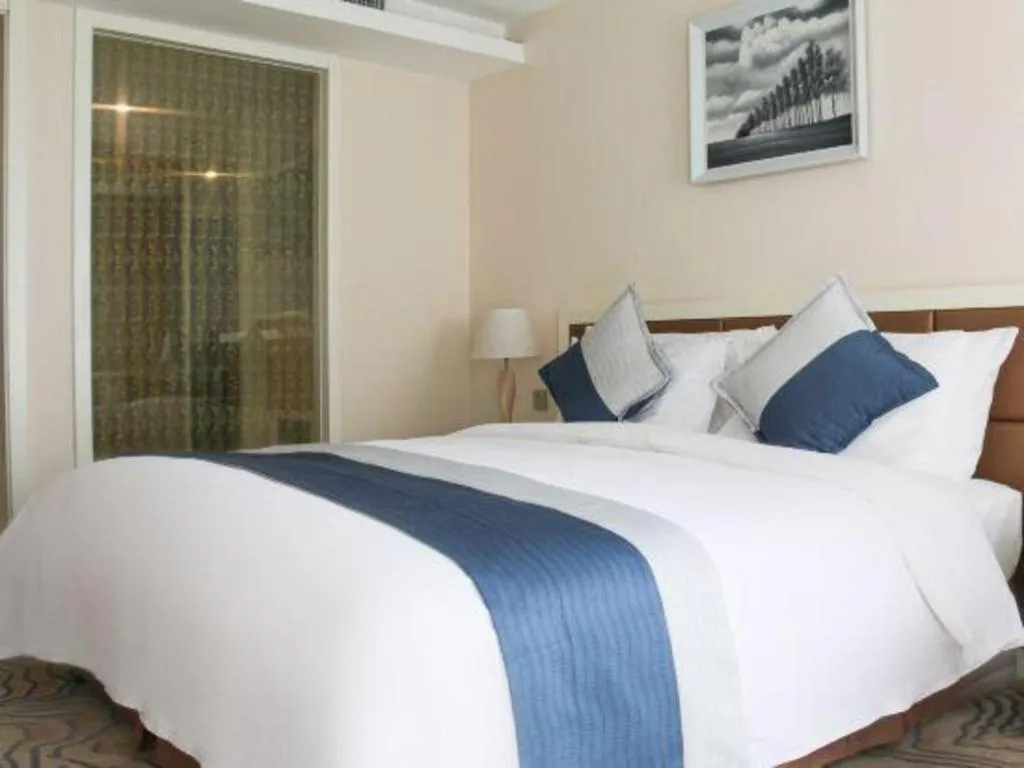 Bed in Xian Qujiang Yinzuo Hotel