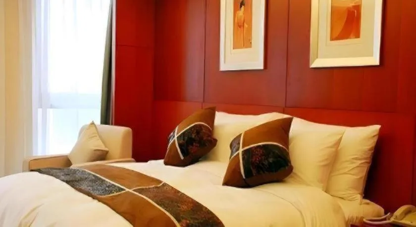 Bed in Xian Qujiang Yinzuo Hotel