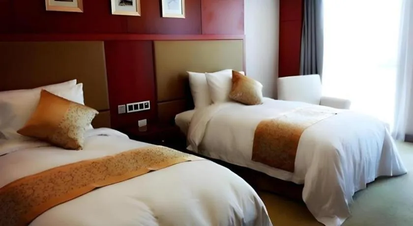 Bed in Xian Qujiang Yinzuo Hotel