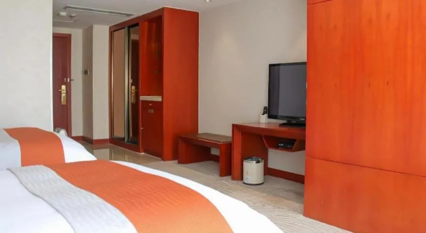 Bed in Xian Qujiang Yinzuo Hotel