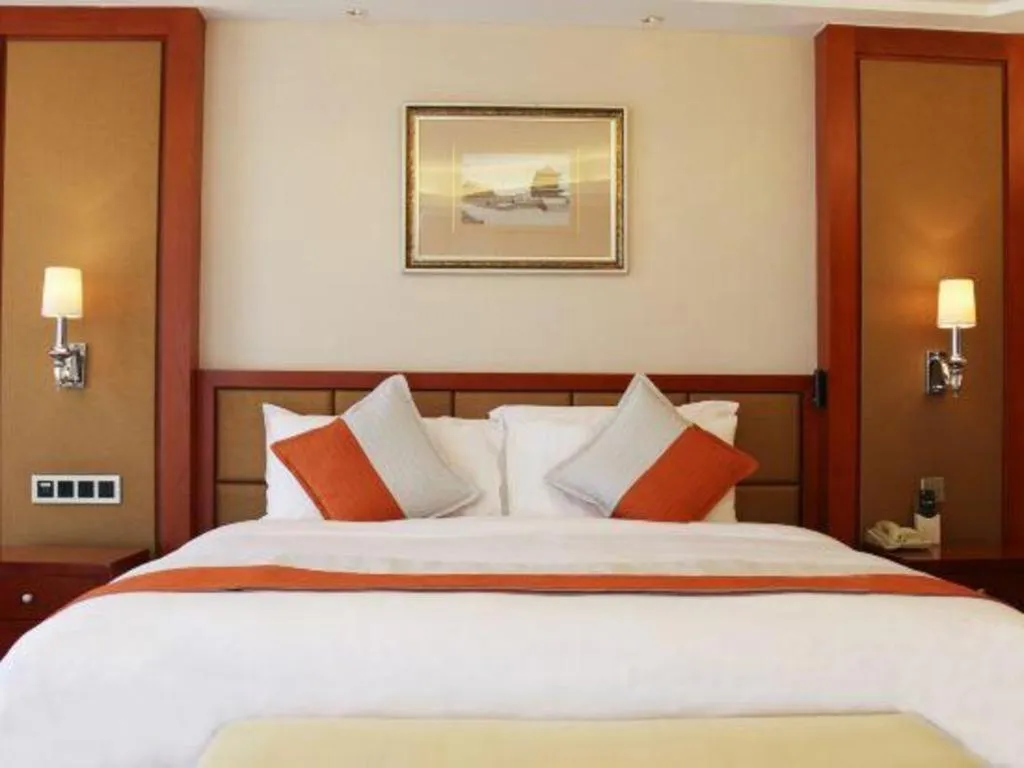 Bed in Xian Qujiang Yinzuo Hotel