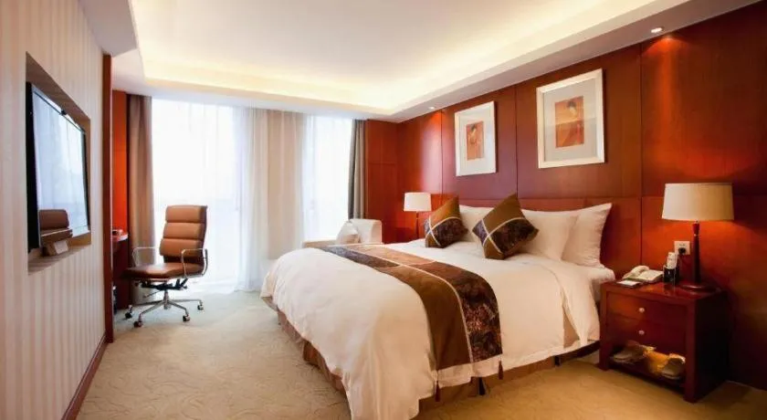 Bed in Xian Qujiang Yinzuo Hotel