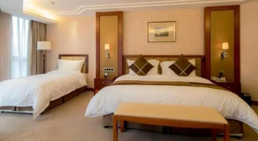 Bed in Xian Qujiang Yinzuo Hotel