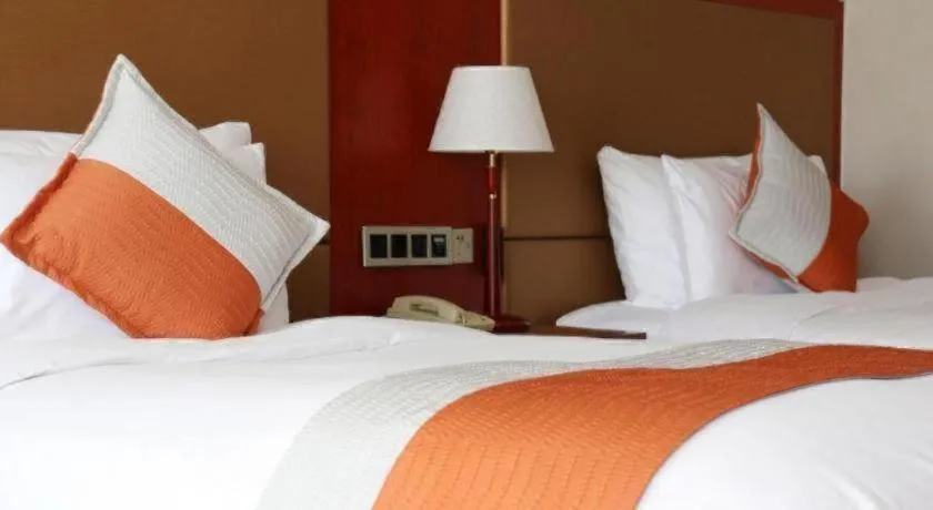 Bed in Xian Qujiang Yinzuo Hotel