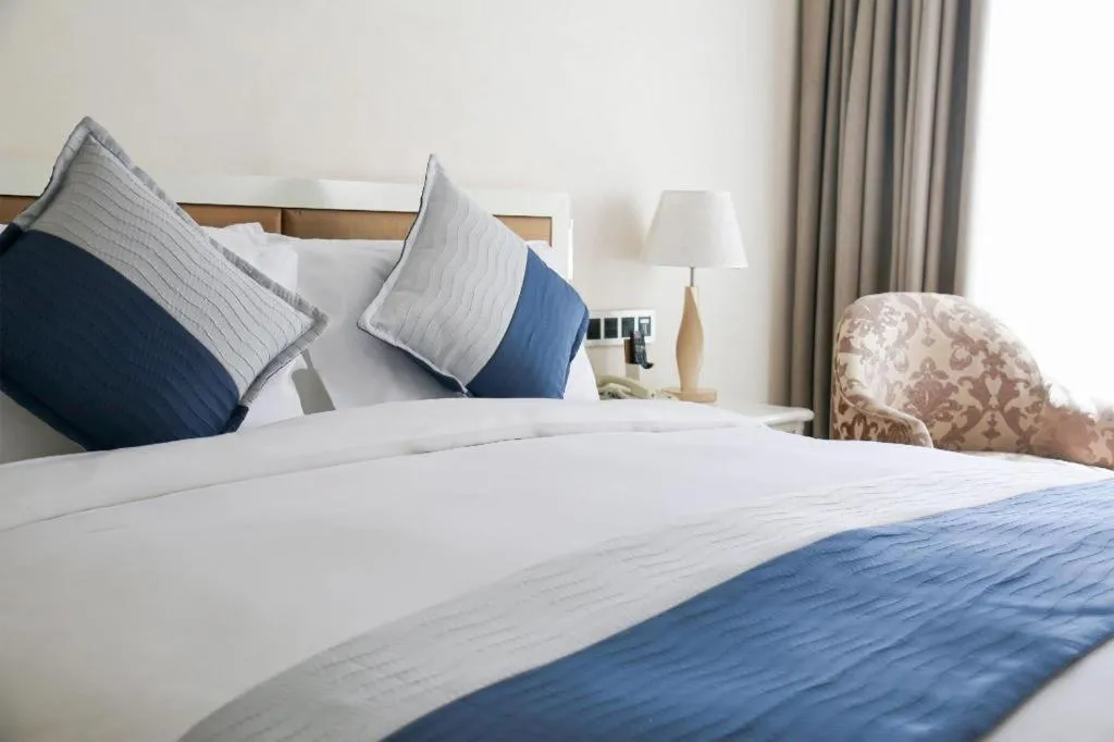 Bed in Xian Qujiang Yinzuo Hotel