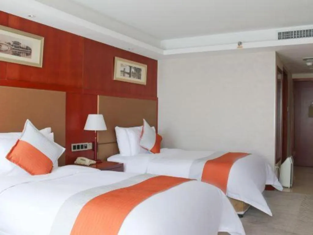 Bed in Xian Qujiang Yinzuo Hotel