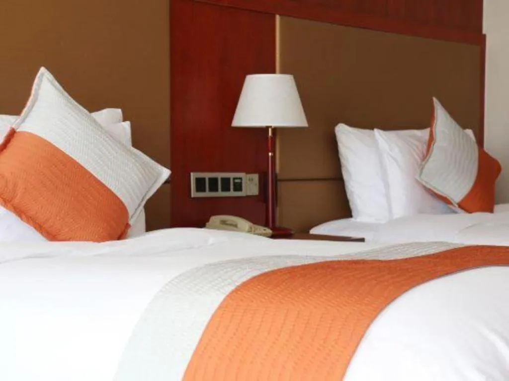 Bed in Xian Qujiang Yinzuo Hotel