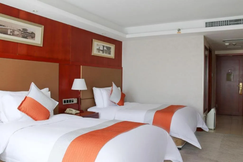 Bed in Xian Qujiang Yinzuo Hotel