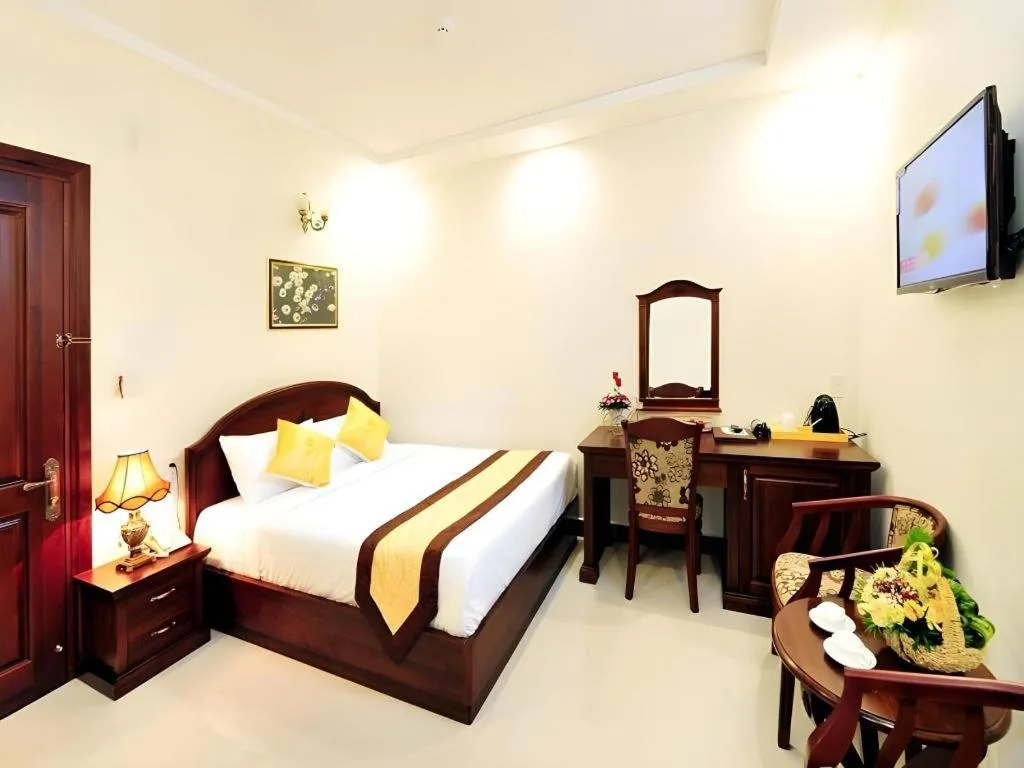 Bed in Marguerite Hotel