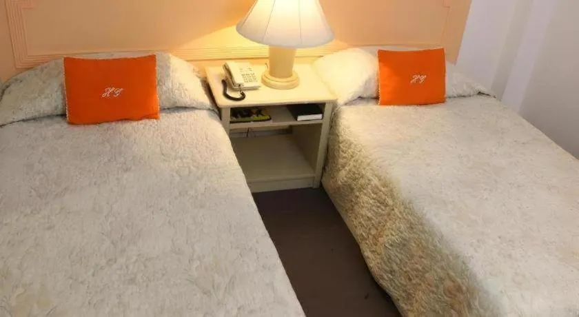 Bed in Hotel Galleria