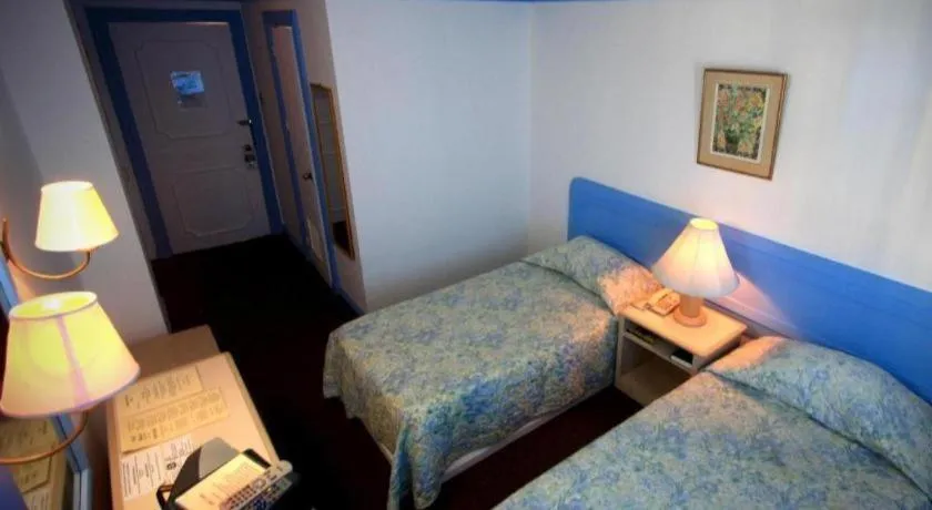 Bed in Hotel Galleria