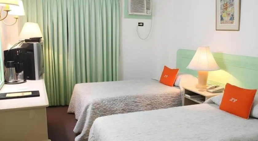 Bed in Hotel Galleria