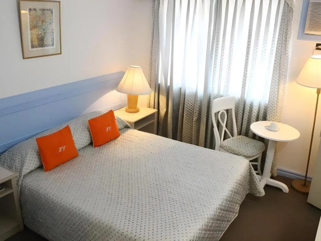 Bed in Hotel Galleria