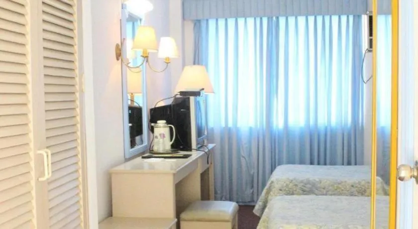 Bed in Hotel Galleria