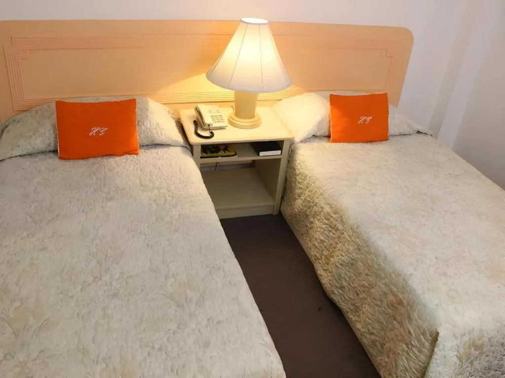 Bed in Hotel Galleria