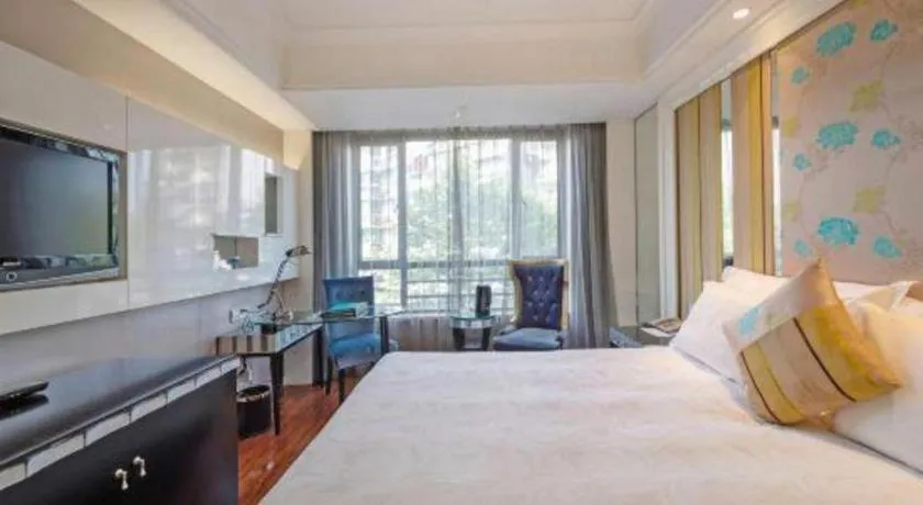 Bed in Wuyang Holiday Hotel Hangzhou