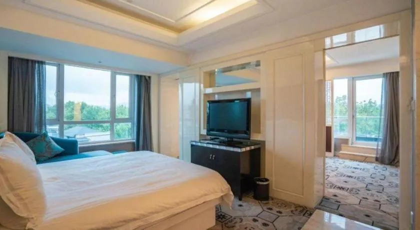 Bed in Wuyang Holiday Hotel Hangzhou