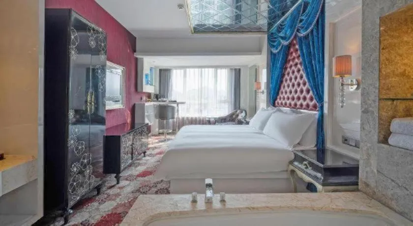 Bed in Wuyang Holiday Hotel Hangzhou