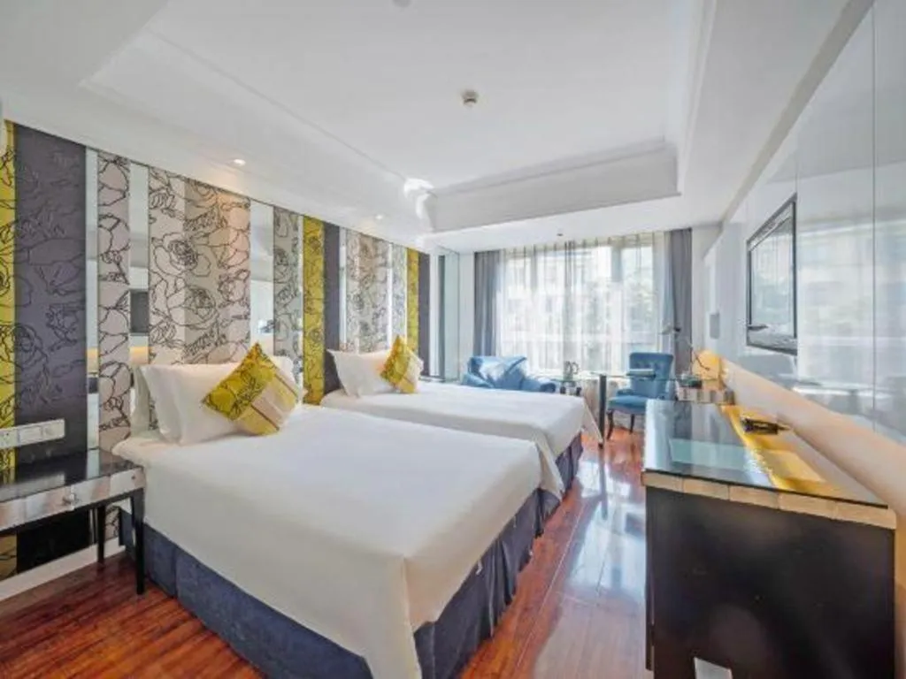 Bed in Wuyang Holiday Hotel Hangzhou