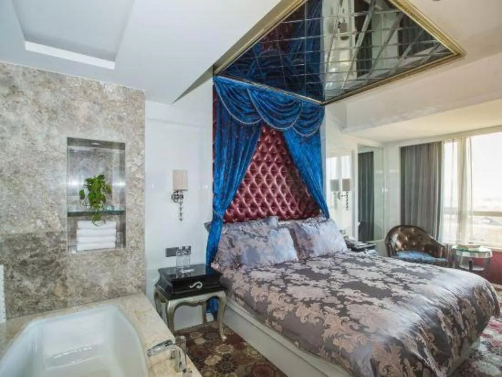 Bed in Wuyang Holiday Hotel Hangzhou