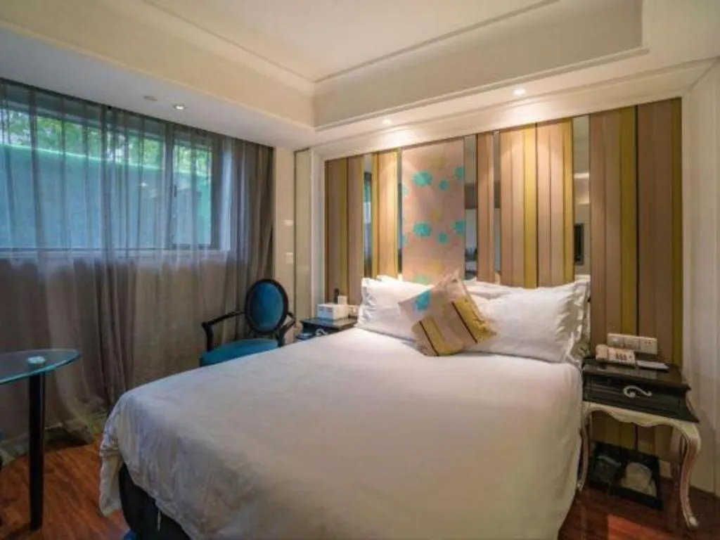 Bed in Wuyang Holiday Hotel Hangzhou