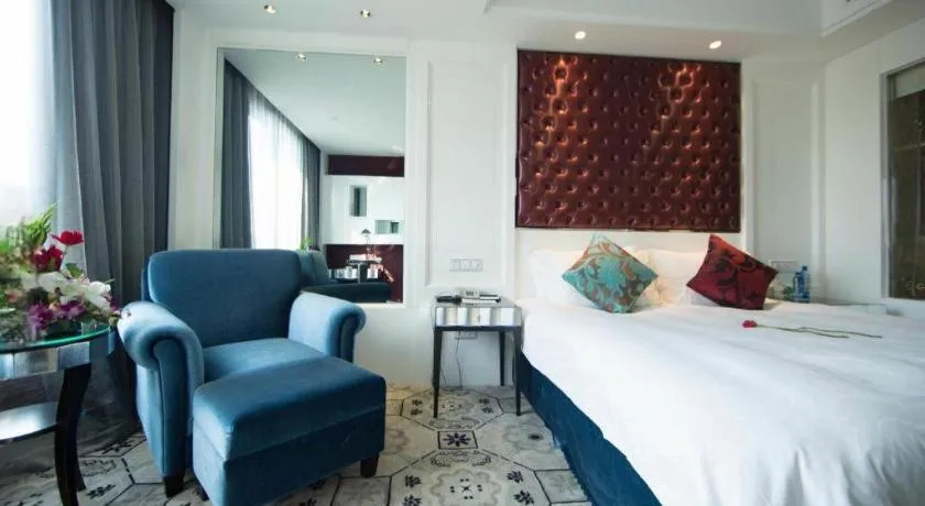 Bed in Wuyang Holiday Hotel Hangzhou