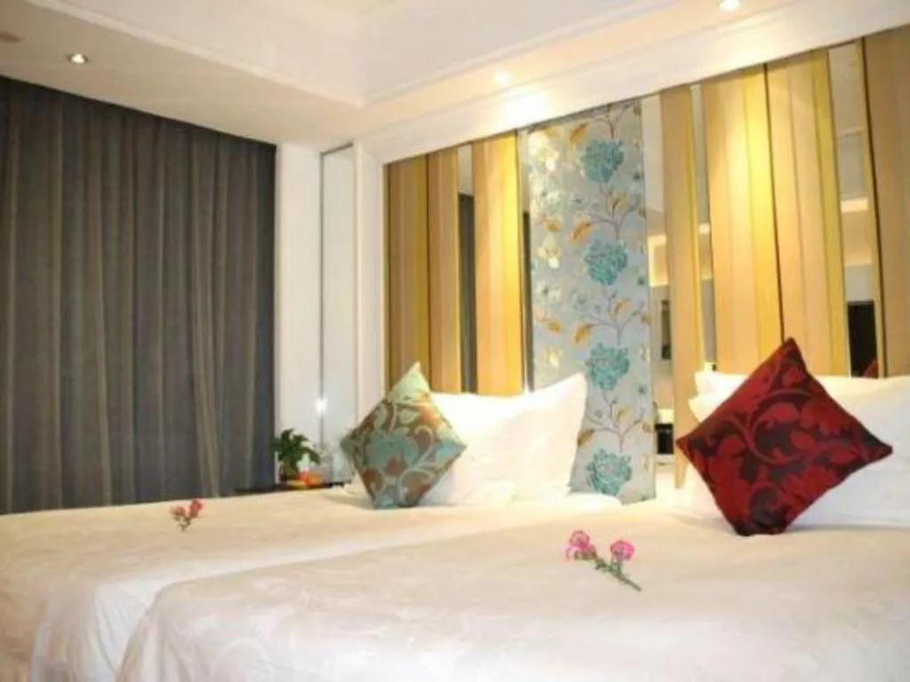Bed in Wuyang Holiday Hotel Hangzhou