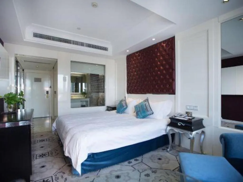 Bed in Wuyang Holiday Hotel Hangzhou