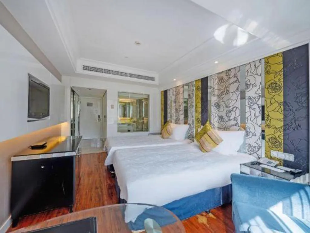 Bed in Wuyang Holiday Hotel Hangzhou