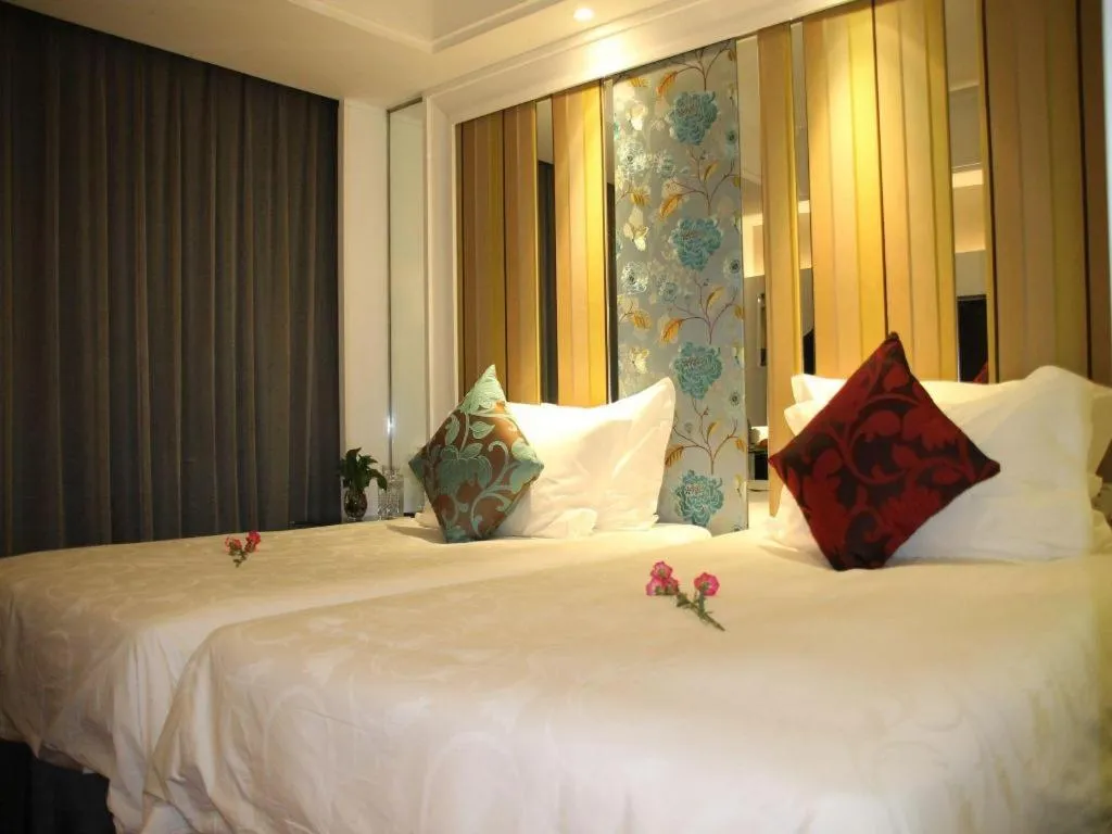 Bed in Wuyang Holiday Hotel Hangzhou