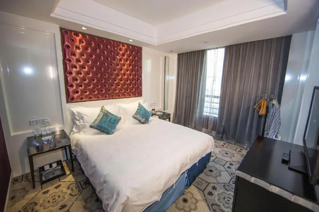 Bed in Wuyang Holiday Hotel Hangzhou