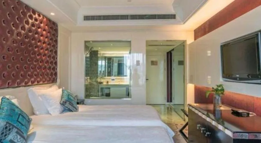 Bed in Wuyang Holiday Hotel Hangzhou