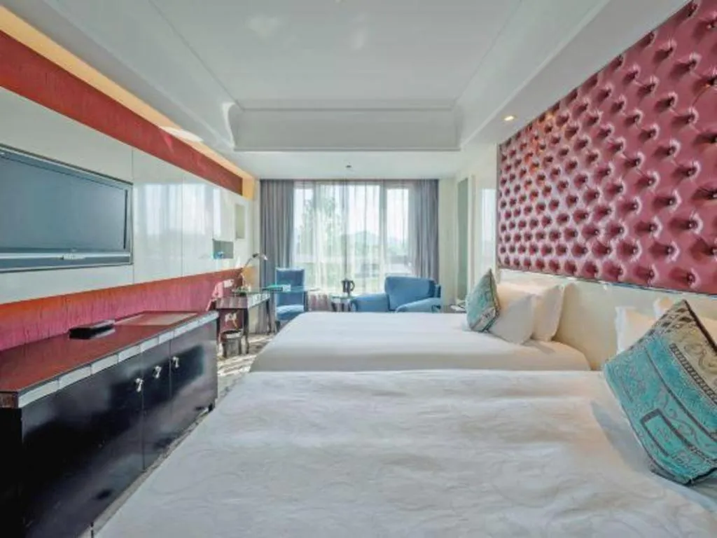 Bed in Wuyang Holiday Hotel Hangzhou