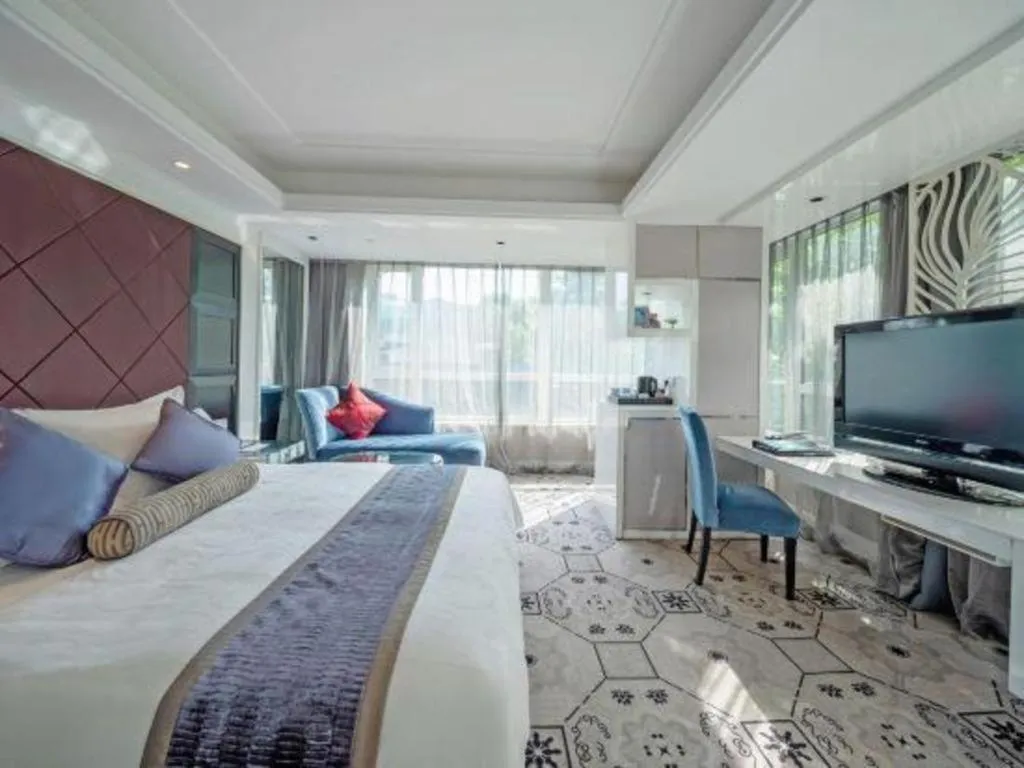 Bed in Wuyang Holiday Hotel Hangzhou