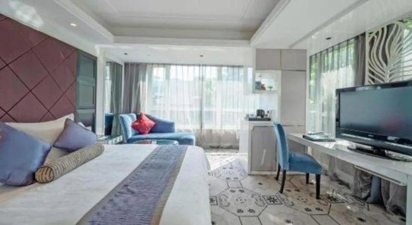 Bed in Wuyang Holiday Hotel Hangzhou