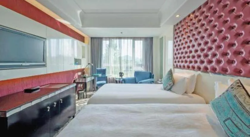 Bed in Wuyang Holiday Hotel Hangzhou