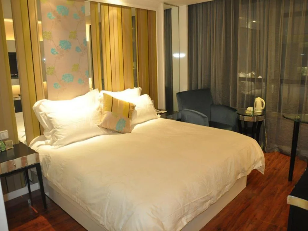 Bed in Wuyang Holiday Hotel Hangzhou