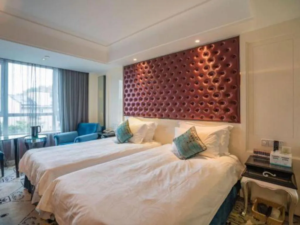 Bed in Wuyang Holiday Hotel Hangzhou
