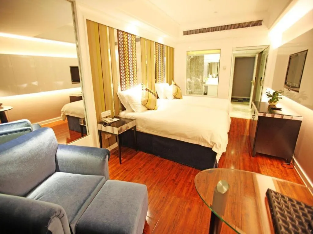 Bed in Wuyang Holiday Hotel Hangzhou