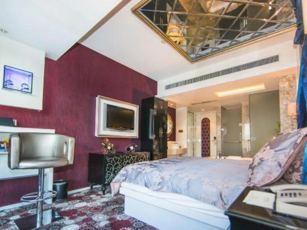 Bed in Wuyang Holiday Hotel Hangzhou