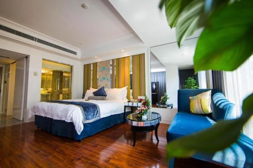 Bed in Wuyang Holiday Hotel Hangzhou