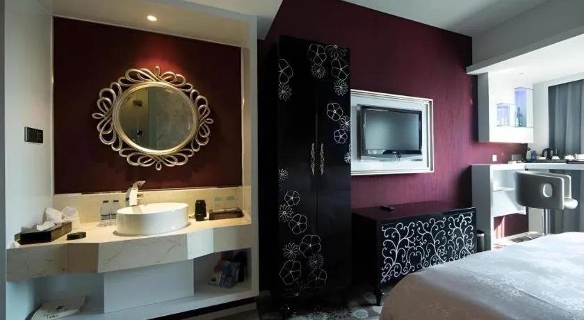 Bed in Wuyang Holiday Hotel Hangzhou