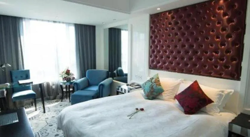 Bed in Wuyang Holiday Hotel Hangzhou