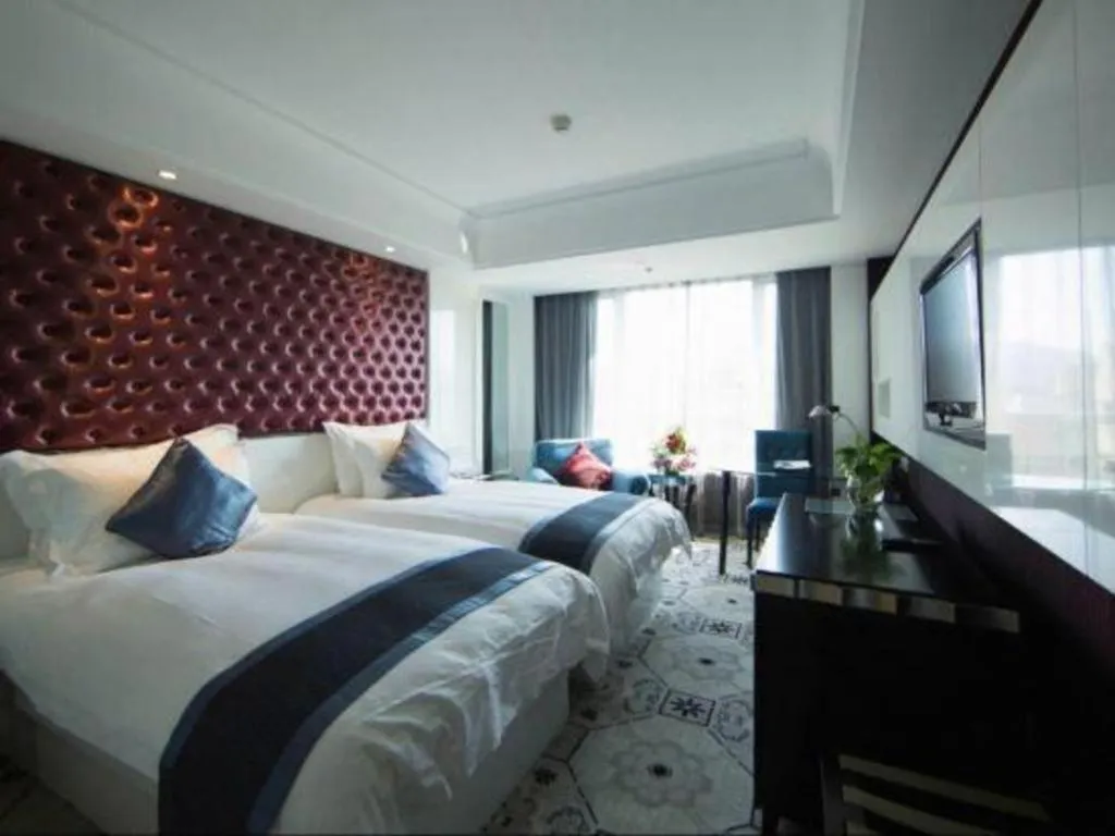 Bed in Wuyang Holiday Hotel Hangzhou