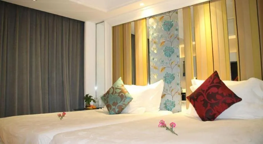 Bed in Wuyang Holiday Hotel Hangzhou
