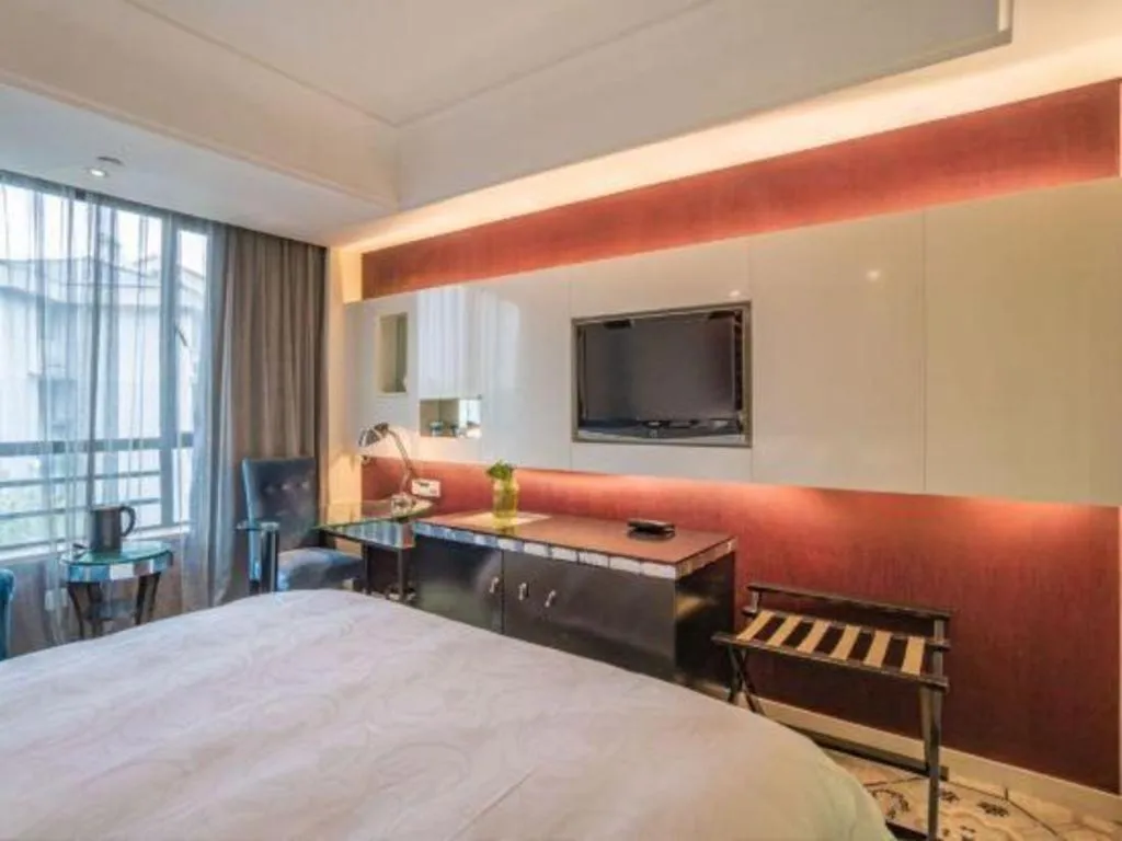 Bed in Wuyang Holiday Hotel Hangzhou