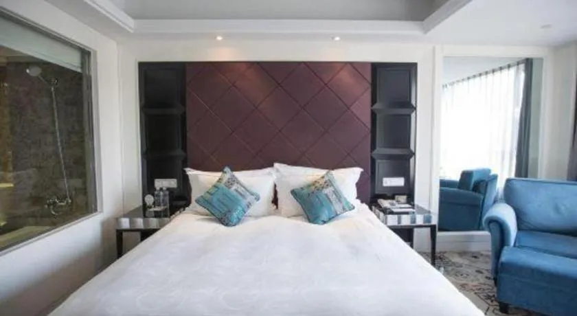 Bed in Wuyang Holiday Hotel Hangzhou