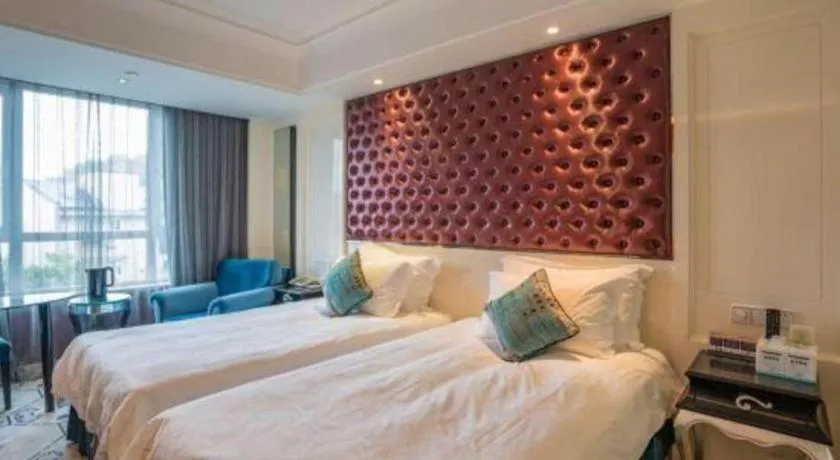 Bed in Wuyang Holiday Hotel Hangzhou